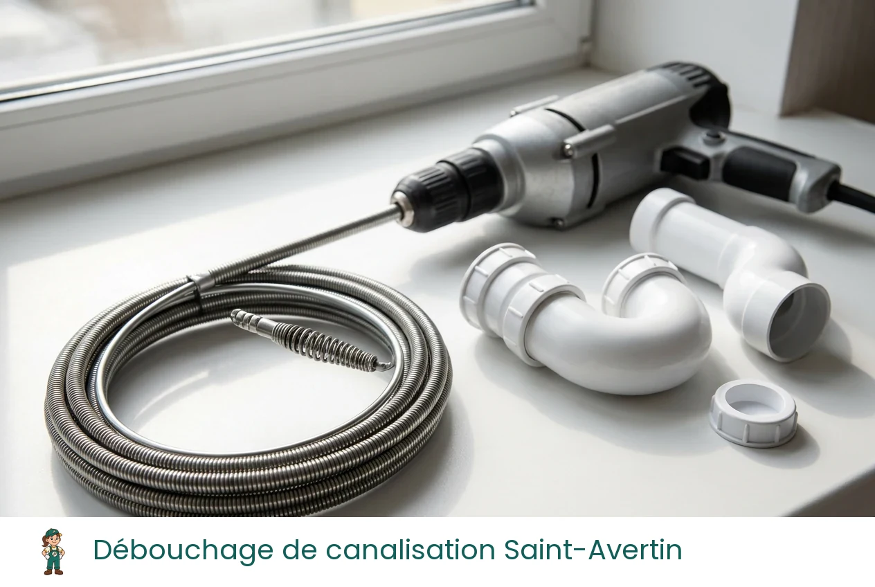 Débouchage de canalisation à Saint-Avertin