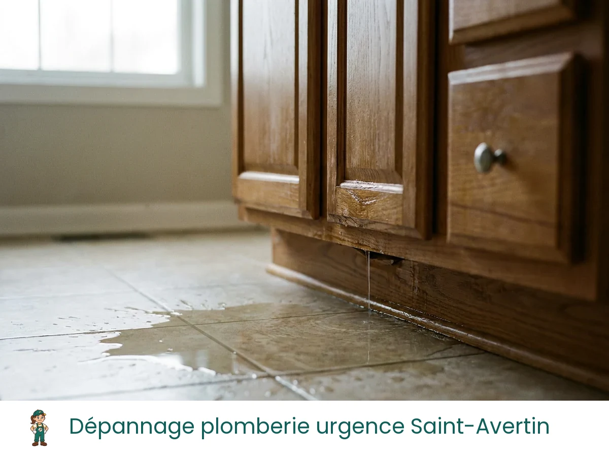 Dépannage plomberie urgence à Saint-Avertin