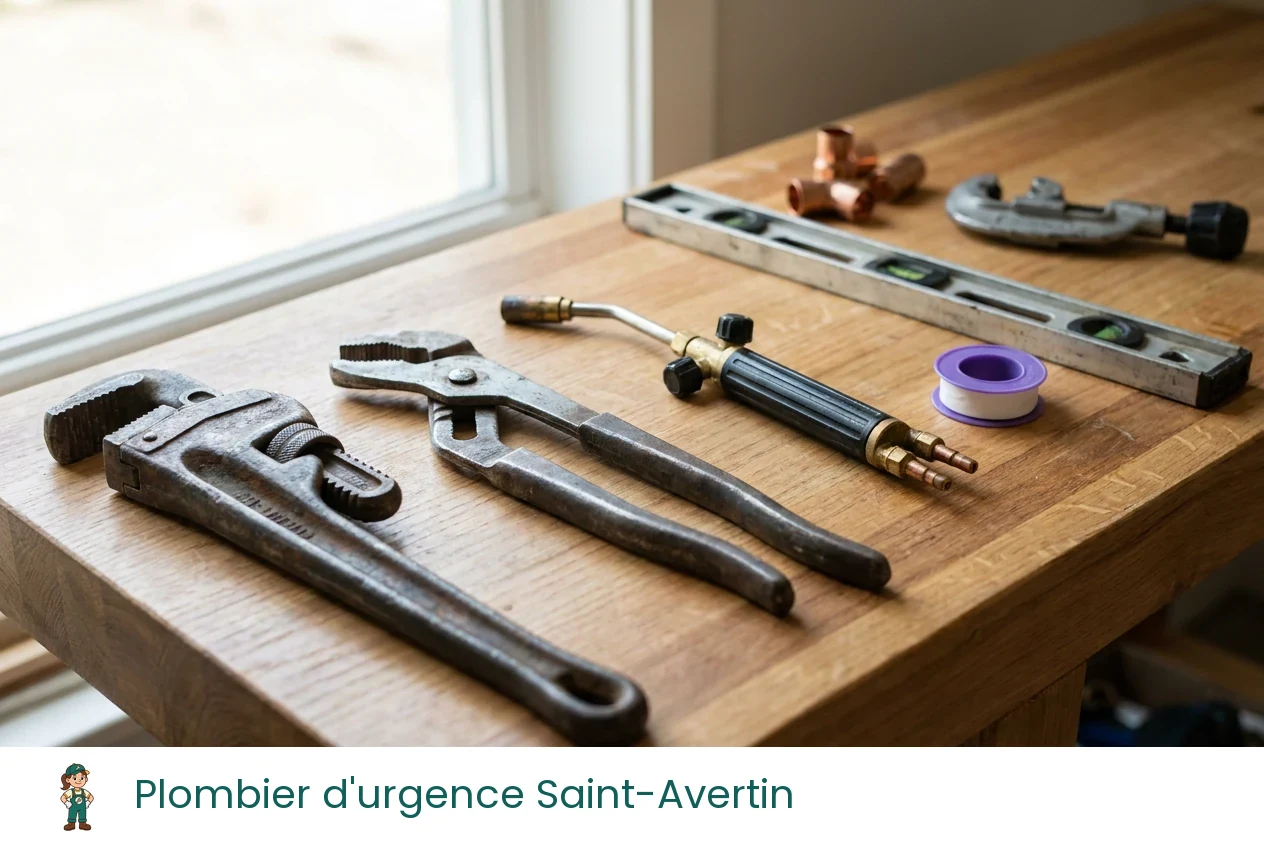 Plombier d'urgence à Saint-Avertin