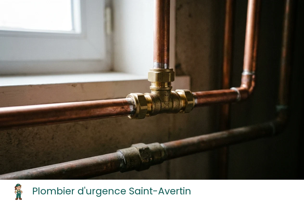 Plombier d'urgence à Saint-Avertin