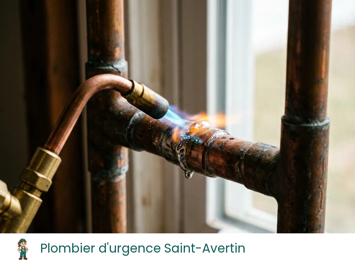 Plombier d'urgence à Saint-Avertin