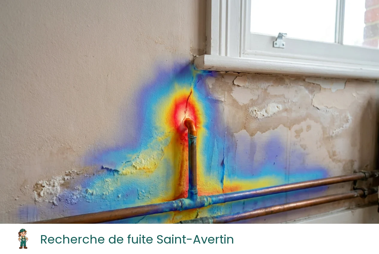 Recherche de fuite à Saint-Avertin