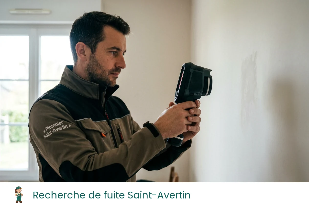 Recherche de fuite à Saint-Avertin