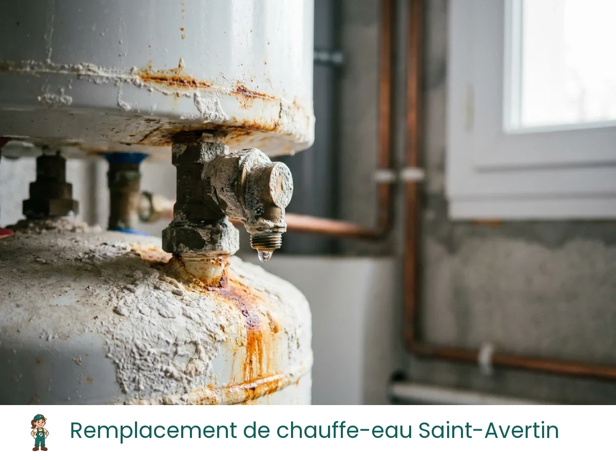 Remplacement de chauffe-eau à Saint-Avertin