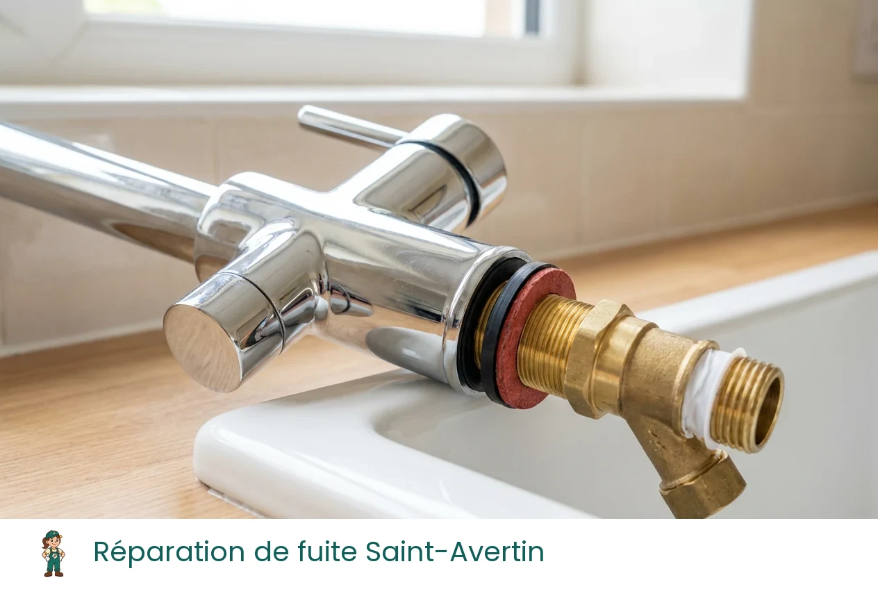 Réparation de fuite à Saint-Avertin