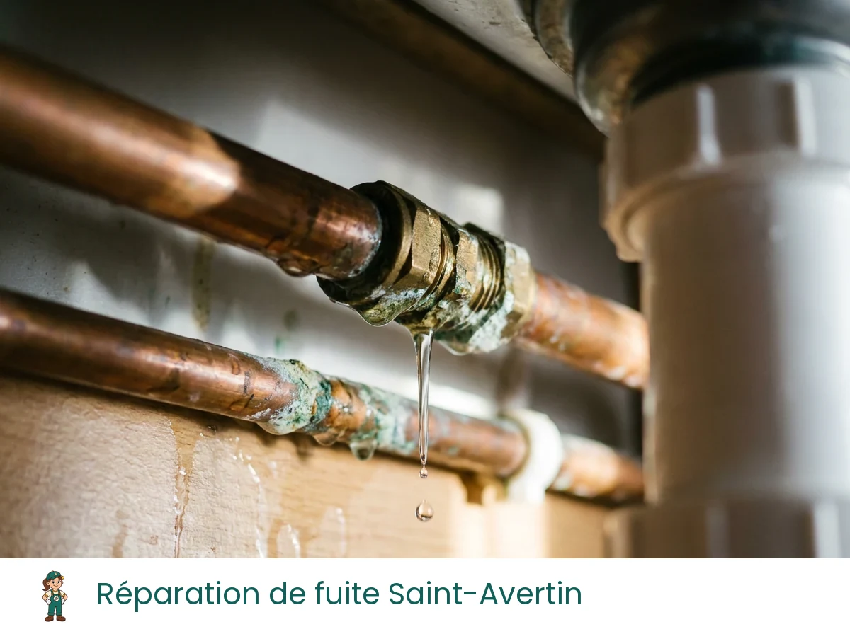 Réparation de fuite à Saint-Avertin