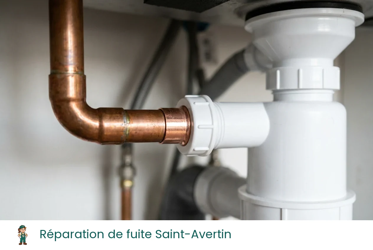 Réparation de fuite à Saint-Avertin