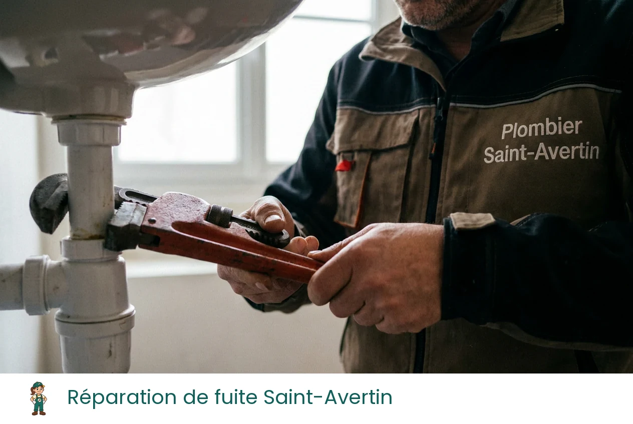 Réparation de fuite à Saint-Avertin